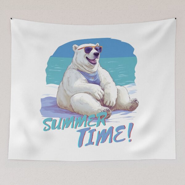 Item preview, SUMMER TIME BEAR designed and sold by Micapox.