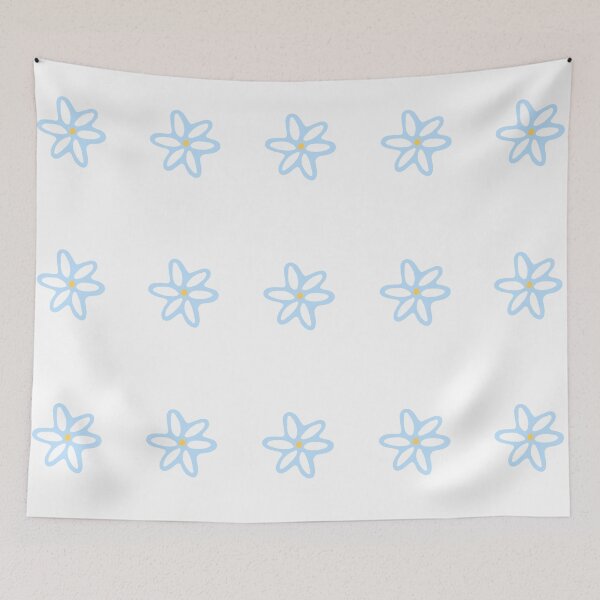 Item preview, Cute Pastel Blue Daisy Design designed and sold by MagicallyStagey.
