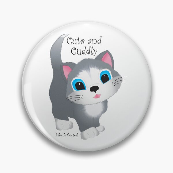Item preview, Cat - Cute and Cuddly As A Cactus designed and sold by Karen Wood.