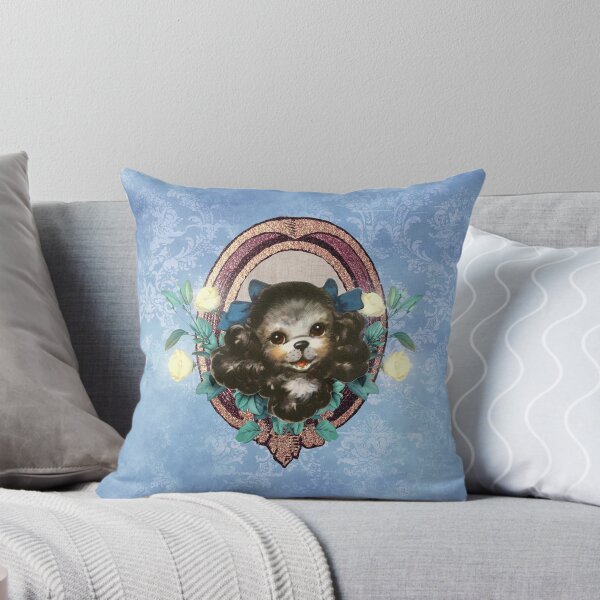 Item preview, Kitschy Blue Puppy designed and sold by BoxInTheAttic.