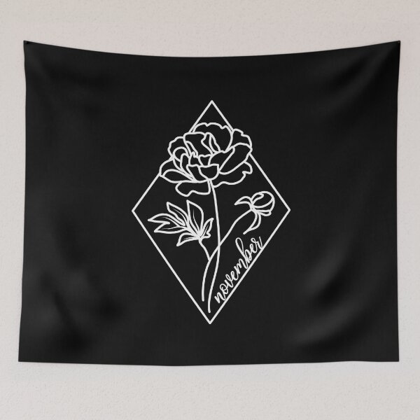 Item preview, Birth Flowers November Peony designed and sold by BlueBourn.