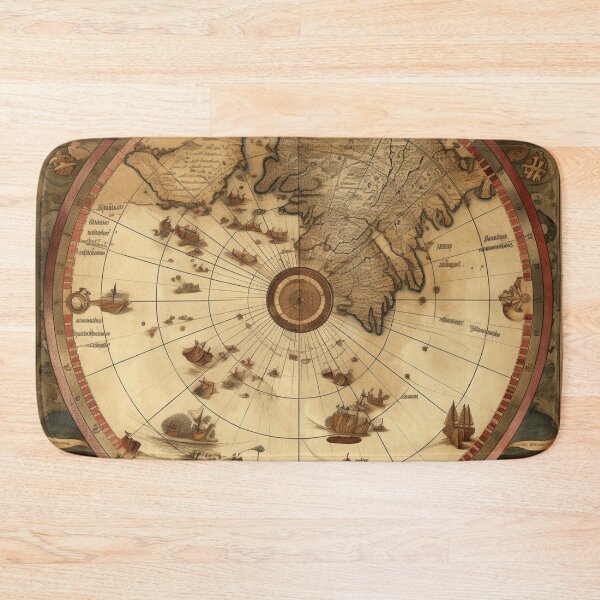Item preview, Vintage Map designed and sold by GoodOldVintage.