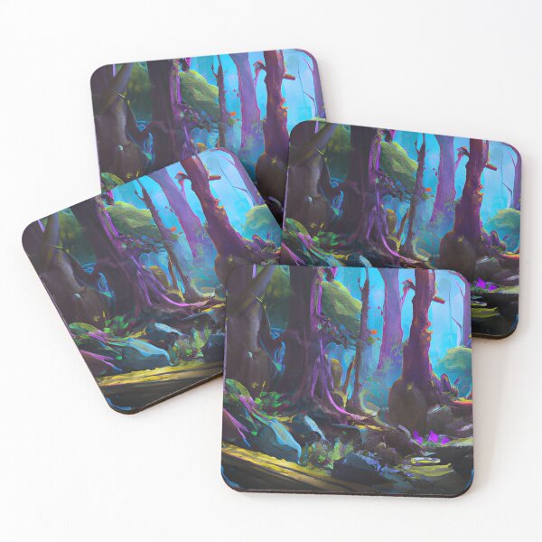 Item preview, Forest wild nature artwork designed and sold by brandway.