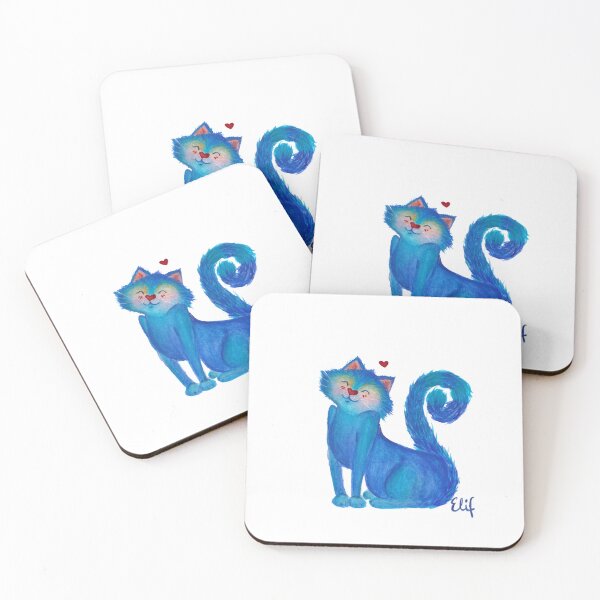 Item preview, Mimi the cat - watercolor design designed and sold by TosunDesign.