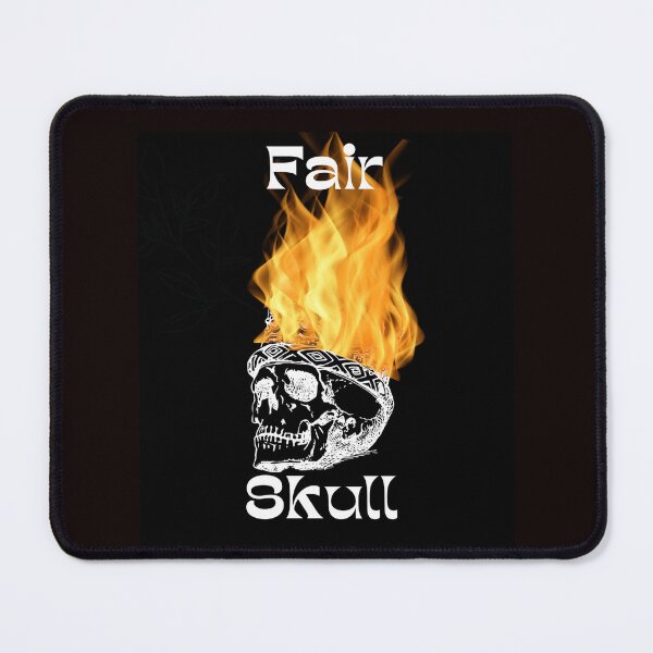 Item preview, Skull on fire designed and sold by brodaart.