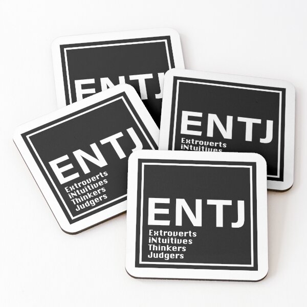 Item preview, MBTI, ENTJ , 16 Personalities , black designed and sold by princessmi-com.