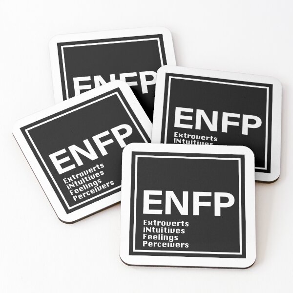 Item preview, MBTI, ENFP , 16 Personalities , black designed and sold by princessmi-com.