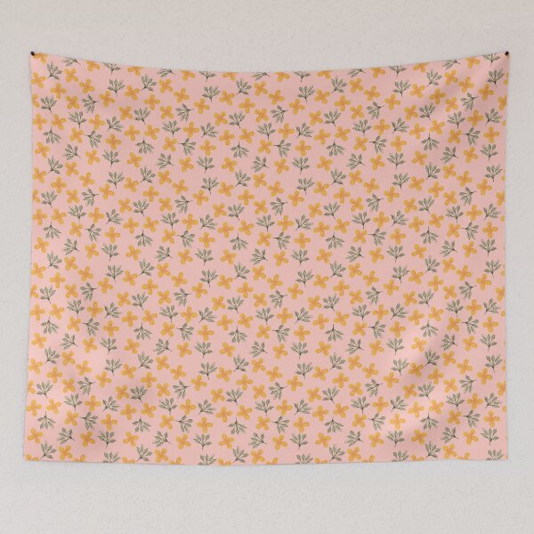 Item preview, Susan - Floral On Pink designed and sold by Robin Liner.