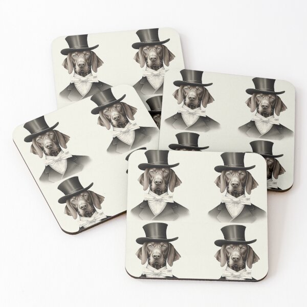 Item preview, Distinguished Gentleman (Vizsla Dog) designed and sold by Warhungrymonkey.