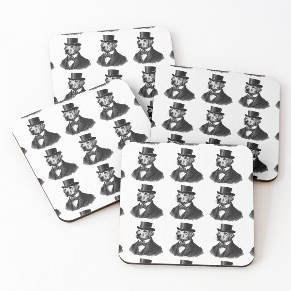 Item preview, Distinguished Gentleman (Labrador  Dog) designed and sold by Warhungrymonkey.