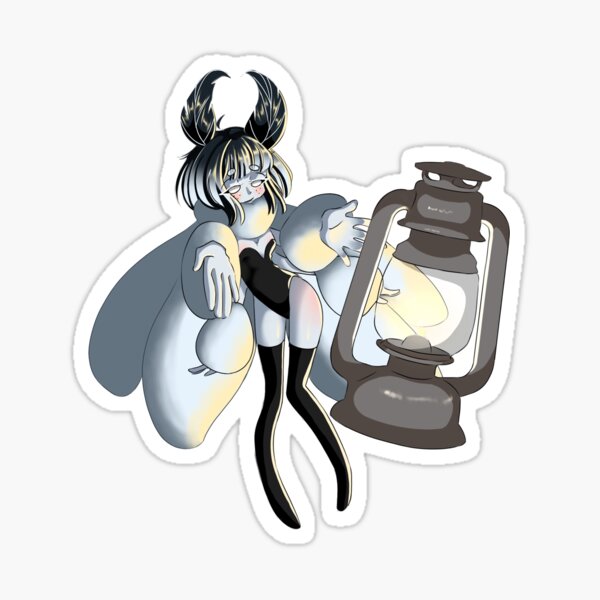 Moth girl (black)