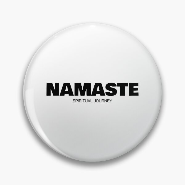 Item preview, Namaste - A Spiritual Journey, Black Text designed and sold by ZenHorn.