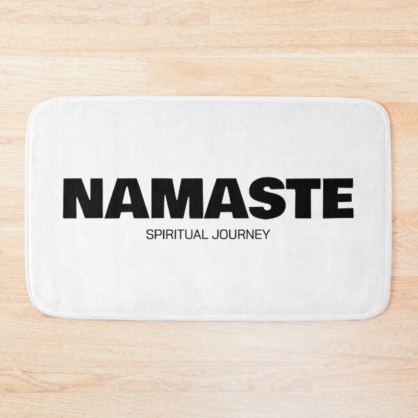 Item preview, Namaste - A Spiritual Journey, Black Text designed and sold by ZenHorn.