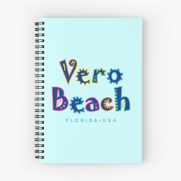 Item preview, Vero Beach Florida Typographic Design designed and sold by Futurebeachbum.
