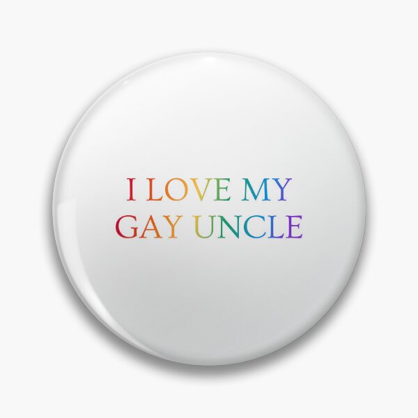 Item preview, I love my gay uncle - Pride rainbow colors designed and sold by Inspirationmotivation.