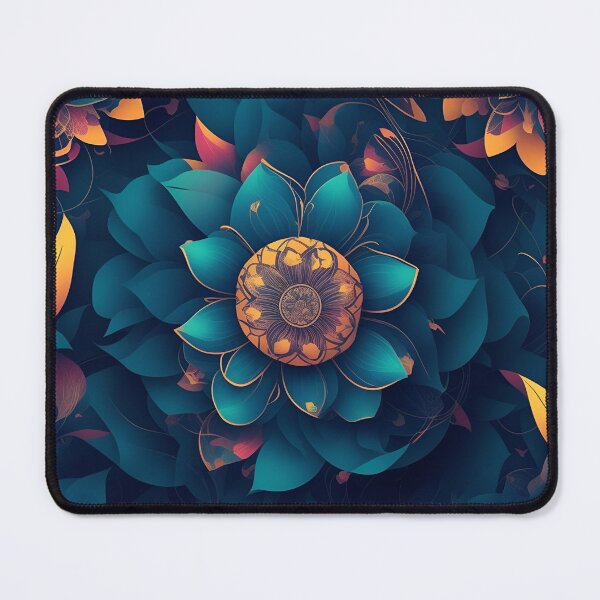 Item preview, Cyberpunk flowers pattern designed and sold by Hot From Oven.