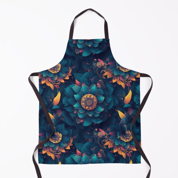 Item preview, Cyberpunk flowers pattern designed and sold by Hot From Oven.