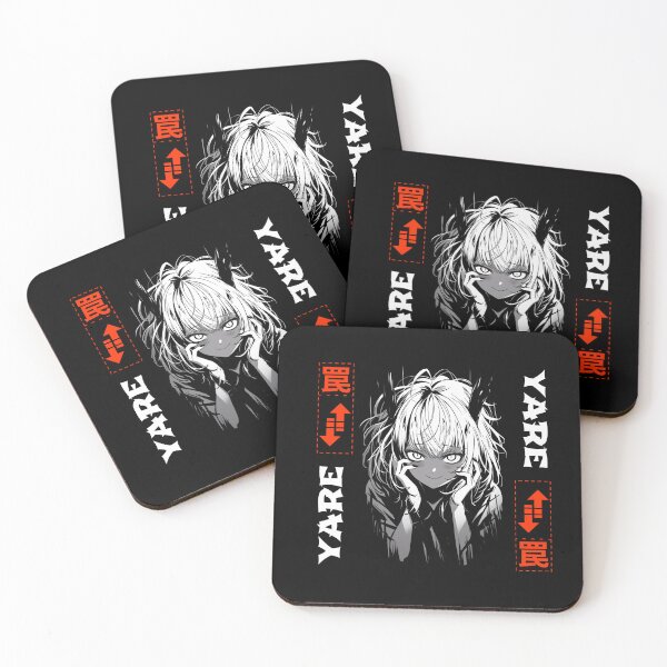 Item preview, Anime Leavers T-shirt Manga Style, Demons Yokai Devil - YARE YARE designed and sold by IslandTyped.