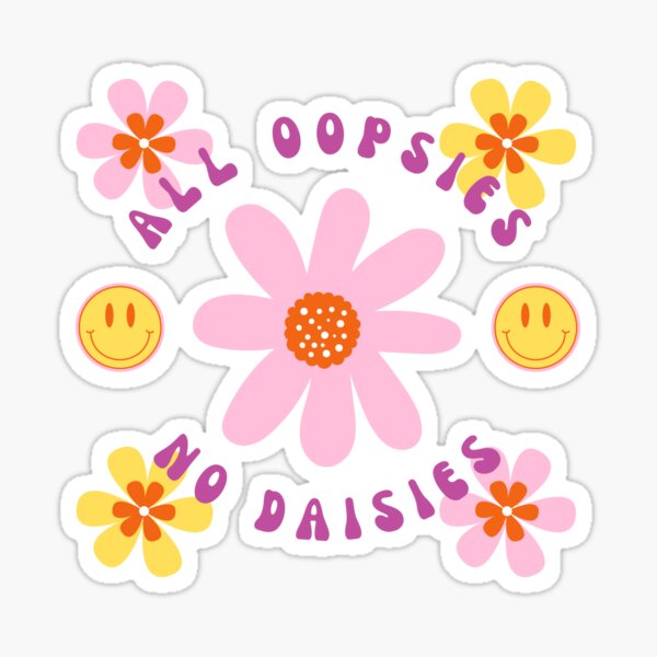 Vista previa del artículo con la obra «Todo Oopsies Sin Margaritas», diseñado y vendido por sleekslyblur.