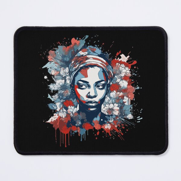 Item preview, Floral Illustration - Trash Polka Inspired - Cuban woman designed and sold by brindled.
