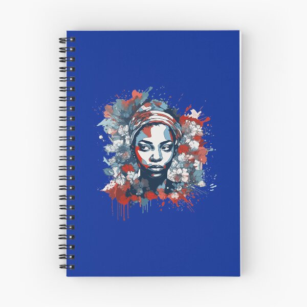 Item preview, Floral Illustration - Trash Polka Inspired - Cuban woman designed and sold by brindled.