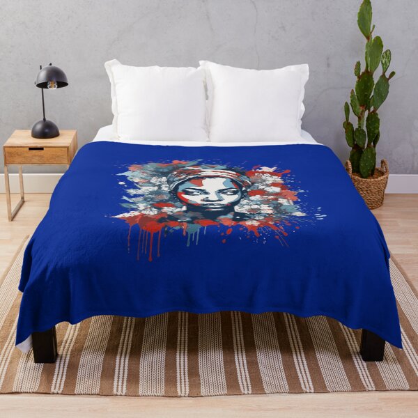Item preview, Floral Illustration - Trash Polka Inspired - Cuban woman designed and sold by brindled.
