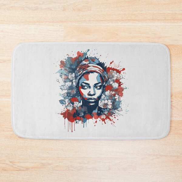 Item preview, Floral Illustration - Trash Polka Inspired - Cuban woman designed and sold by brindled.