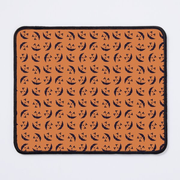 Item preview, pumpkin face halloween orange background designed and sold by sotomonte.