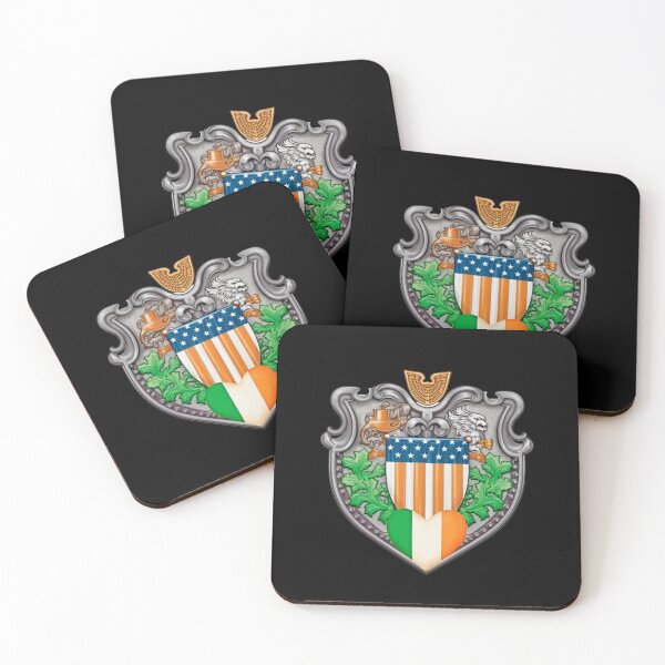 Item preview, American-Irish Shield of Honor Irish American designed and sold by OliDesigns.