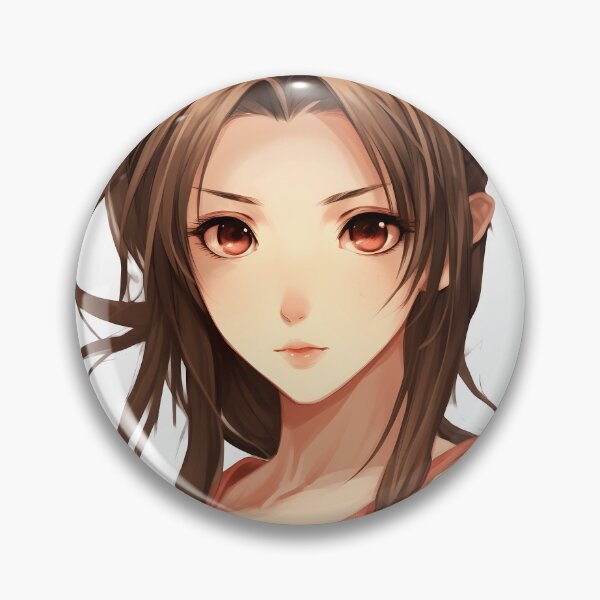 Artikelvorschau, Manga Girl with Long Hair - Elegance in Motion entworfen und verkauft von Neuronexia.