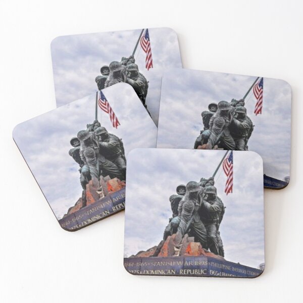 Item preview, Marine Corps War Memorial designed and sold by JAFMArt.