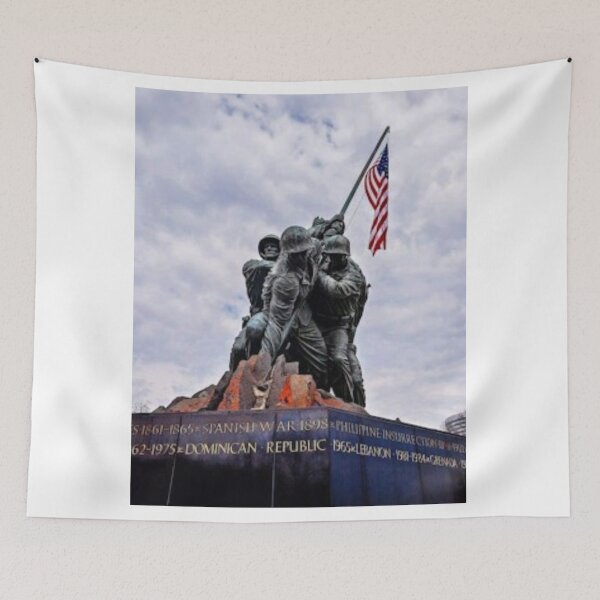 Item preview, Marine Corps War Memorial designed and sold by JAFMArt.
