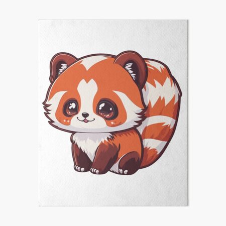 Kawaii Redpanda Funny Red Panda Art