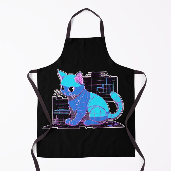 Item preview, Gato de neón designed and sold by Renfield286.