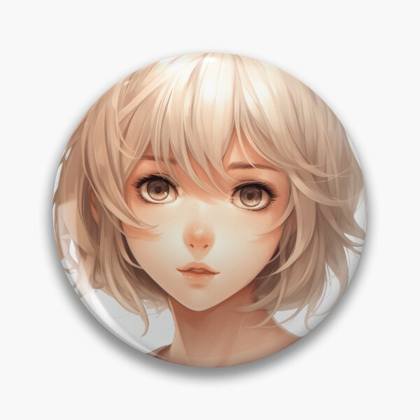Artikelvorschau, Blonde-Haired Manga Girl - Radiance and Sweetness entworfen und verkauft von Neuronexia.
