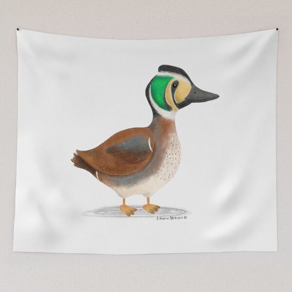 Item preview, Baikal Teal Duck designed and sold by julianamotzko.