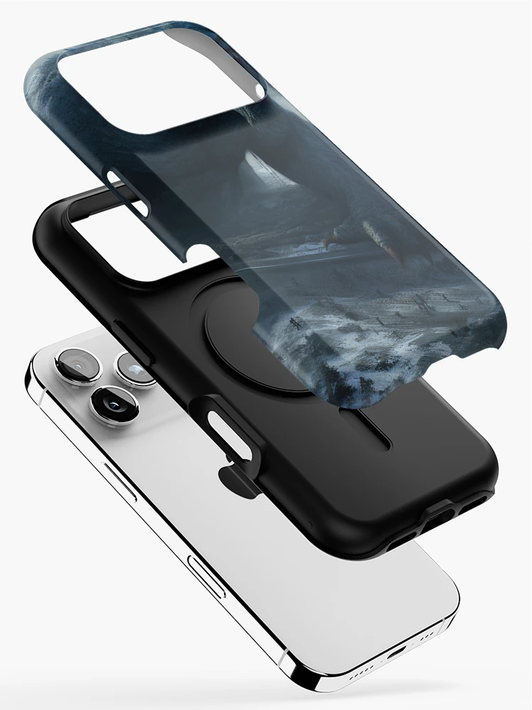 Thumbnail 2 of 4, iPhone Case, Monster Attacks designed and sold by SlackerThreads.