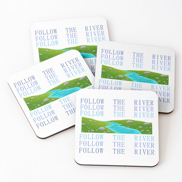 Item preview, Follow the river of life 1605 designed and sold by MyWay-Bilja.