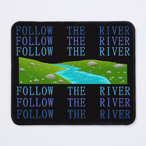 Item preview, Follow the river of life 1605 designed and sold by MyWay-Bilja.