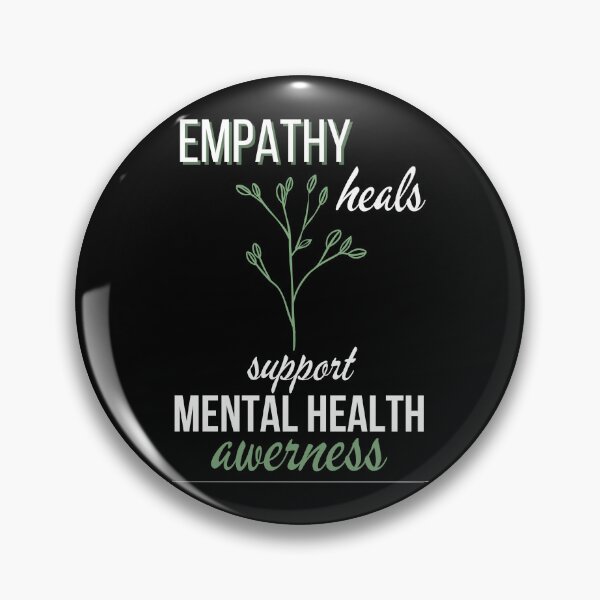 Item preview, Empathy Heals Support Mental Health Awerness Green designed and sold by lesvalises.