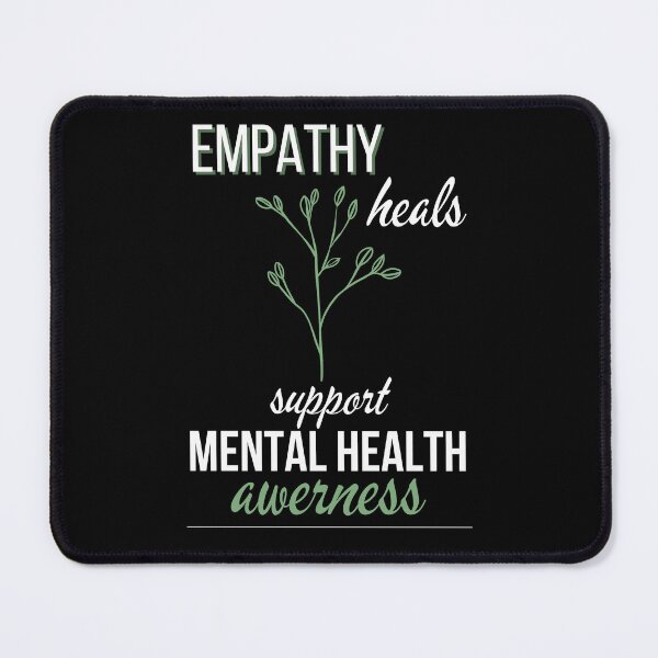 Item preview, Empathy Heals Support Mental Health Awerness Green designed and sold by lesvalises.