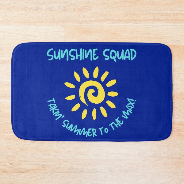 Item preview, Sunshine squad, takin' summer to the max! Funny vacation holiday quote designed and sold by Maciek63.