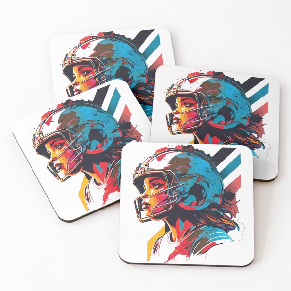 Item preview, American Football Girl, USA Popular Sports designed and sold by MVDigitalArt.