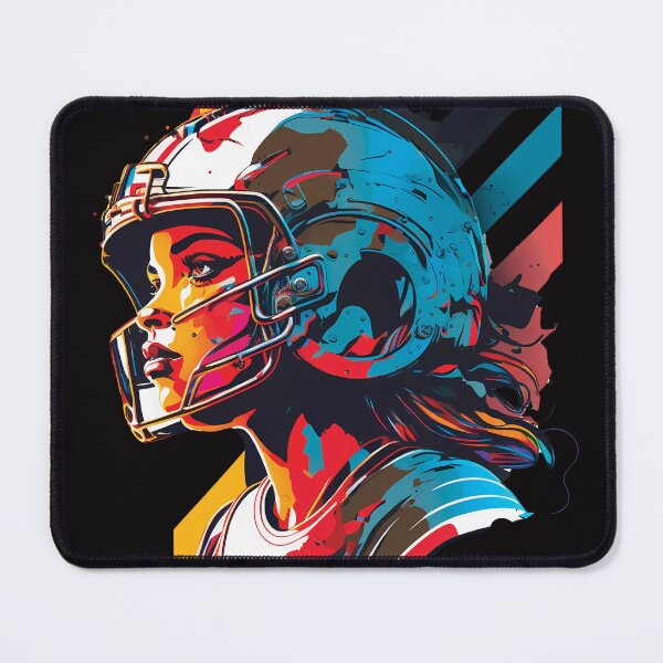 Item preview, American Football Girl, USA Popular Sports designed and sold by MVDigitalArt.