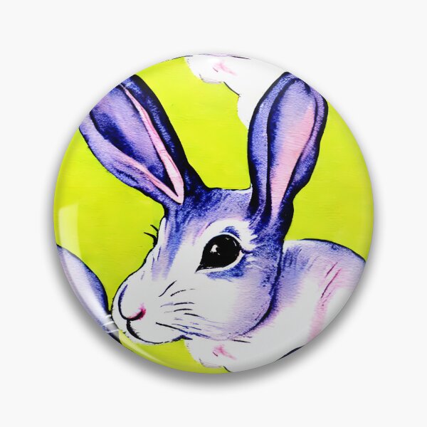 Item preview, Lemon Lavender Bunny Pattern - Delightful Print  designed and sold by ZenEverAI.