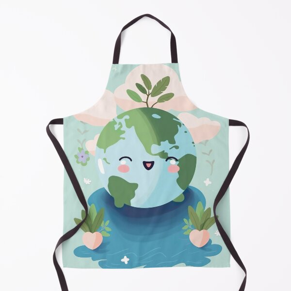 Item preview, Happy Earth designed and sold by GingerSilkShop.