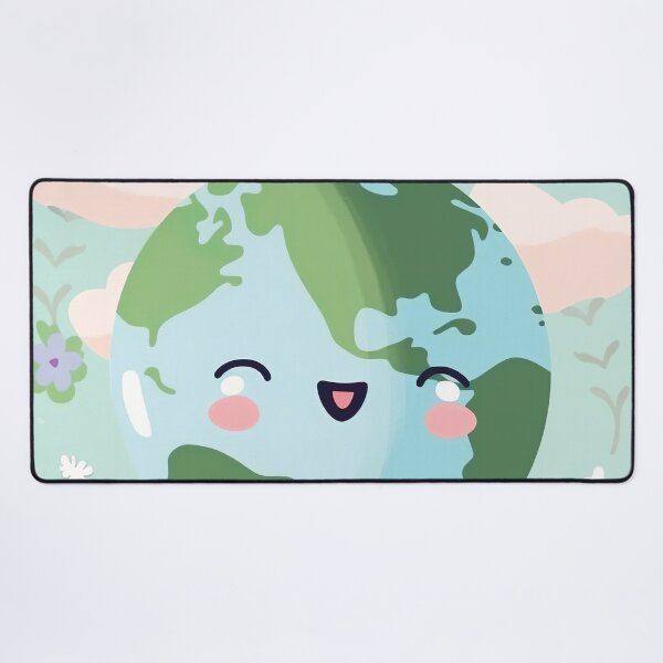 Item preview, Happy Earth designed and sold by GingerSilkShop.