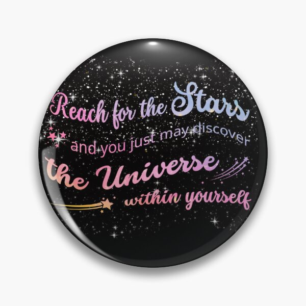 Item preview, Reach for the Stars - Self Motivational Inspirational Quote designed and sold by Heartee.