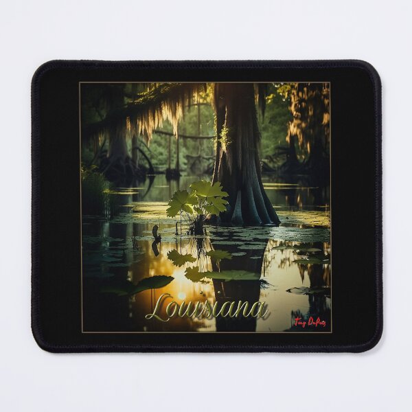 Item preview, "Louisiana Bayou at Sunset" by Tony DuPuis designed and sold by tony777.
