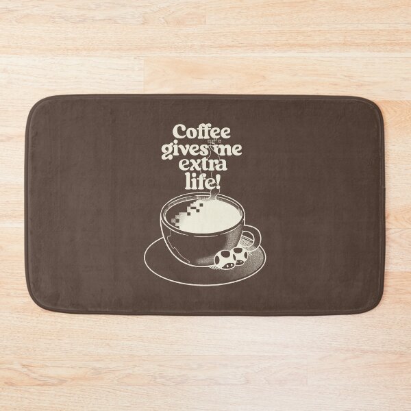 Item preview, Extra Life Coffee Dark by Tobe Fonseca designed and sold by Tobe Fonseca®.